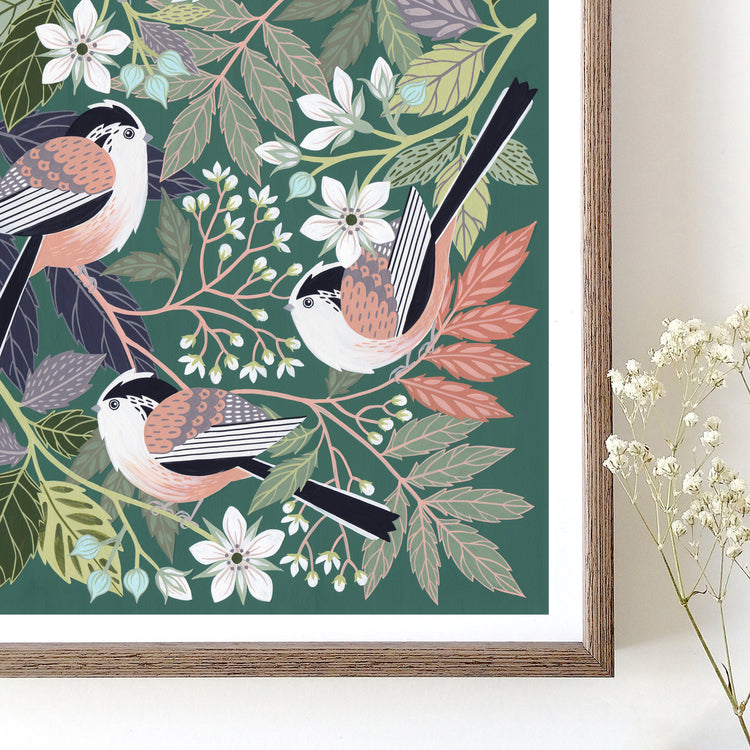 Woodland Bird Art Prints