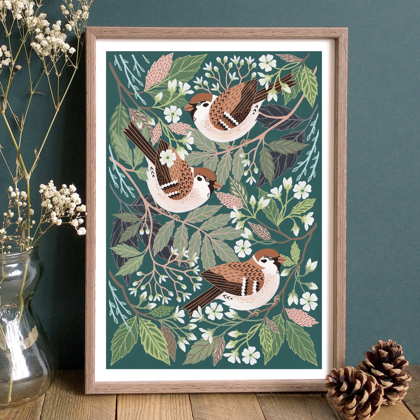 Tree Sparrow Art Print