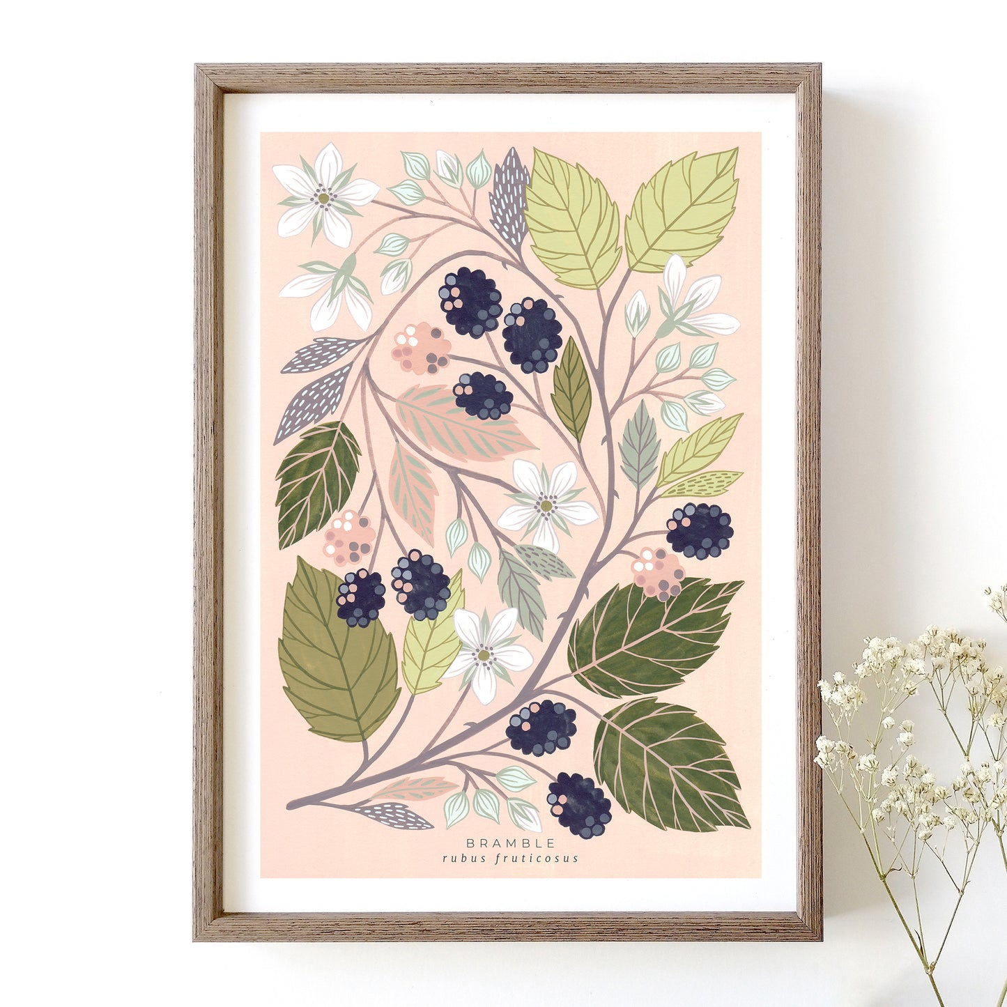 Bramble Art Print